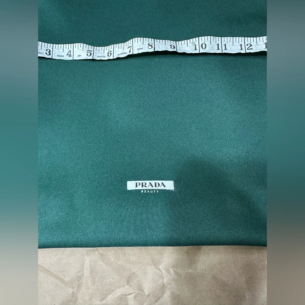 Prada PARADIGME Fragrance Green Unisex Tote NEW! Special Gift! Limited Edition